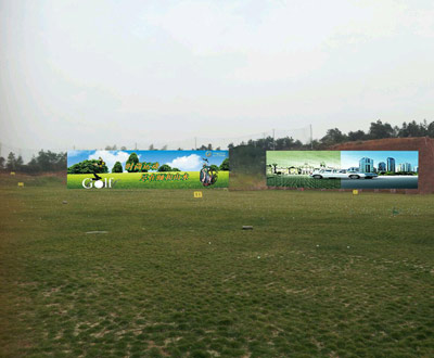 衡阳首家高尔夫俱乐部全场2000平米广告牌招商火爆进行中