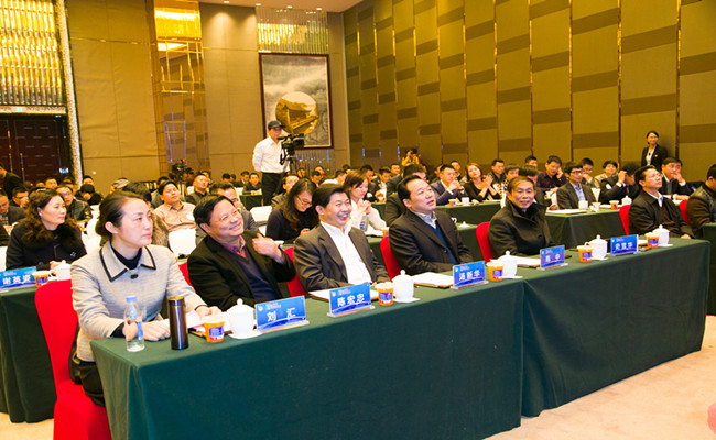 湖南省工商联青年企业家商会2014年年会现场嘉宾入座